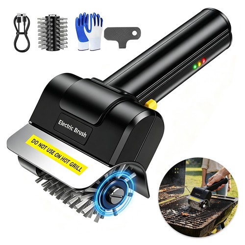 Electric grill brush high - brush,