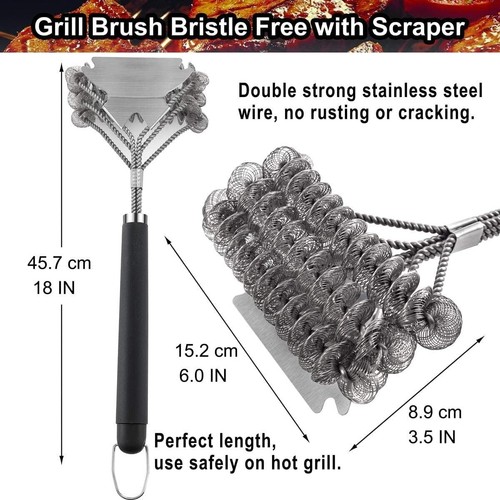 Bbq grill brush bristle - bristle, free