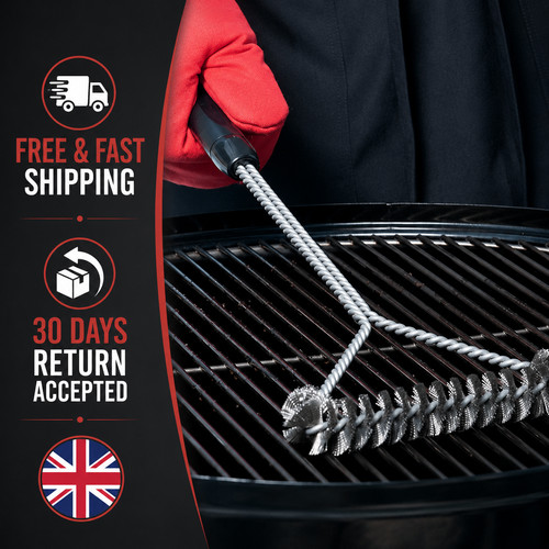 Bbq grill brush stainless - bbq,