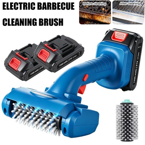 Electric bbq grill brush - electric,