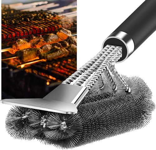 Bbq grill cleaning brush - cleaning, &