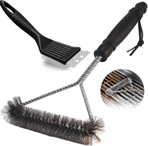 Wjyzzzh bbq grill - wire, brush