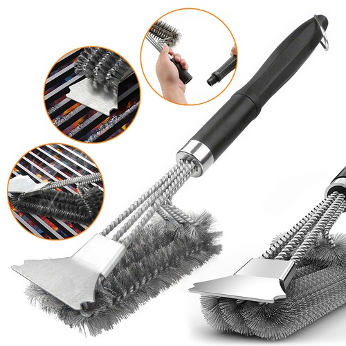 Bbq grill cleaning brush - grill,