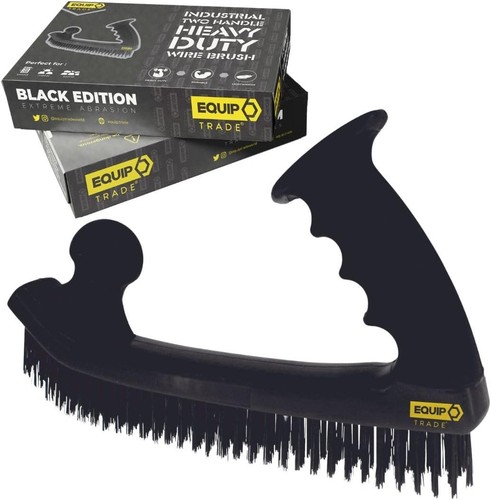 Two handed wire brush - two,