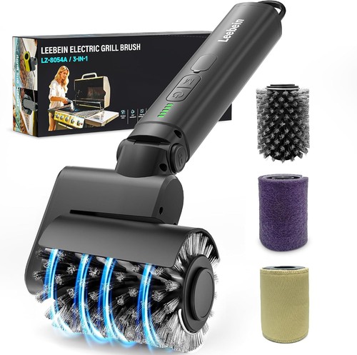 Electric grill brush - brush, for