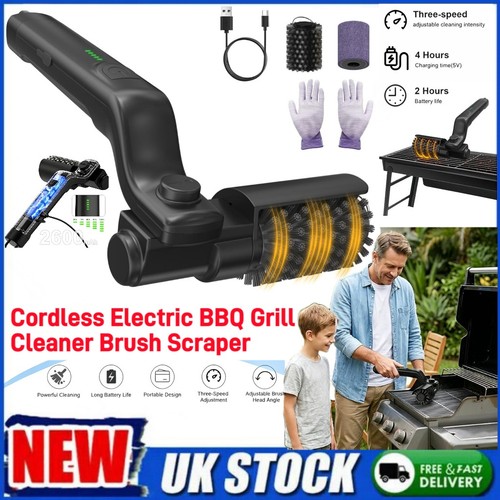 Adjustable angle bbq cleaning - adjustable,