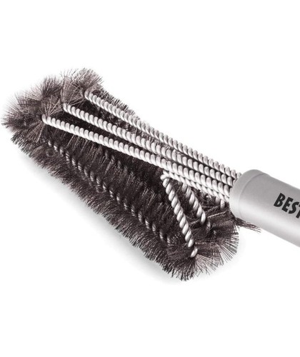 Bbq wire brush 43cm - bbq,