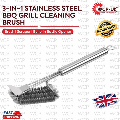 Heavy duty bbq cleaning - heavy, brush